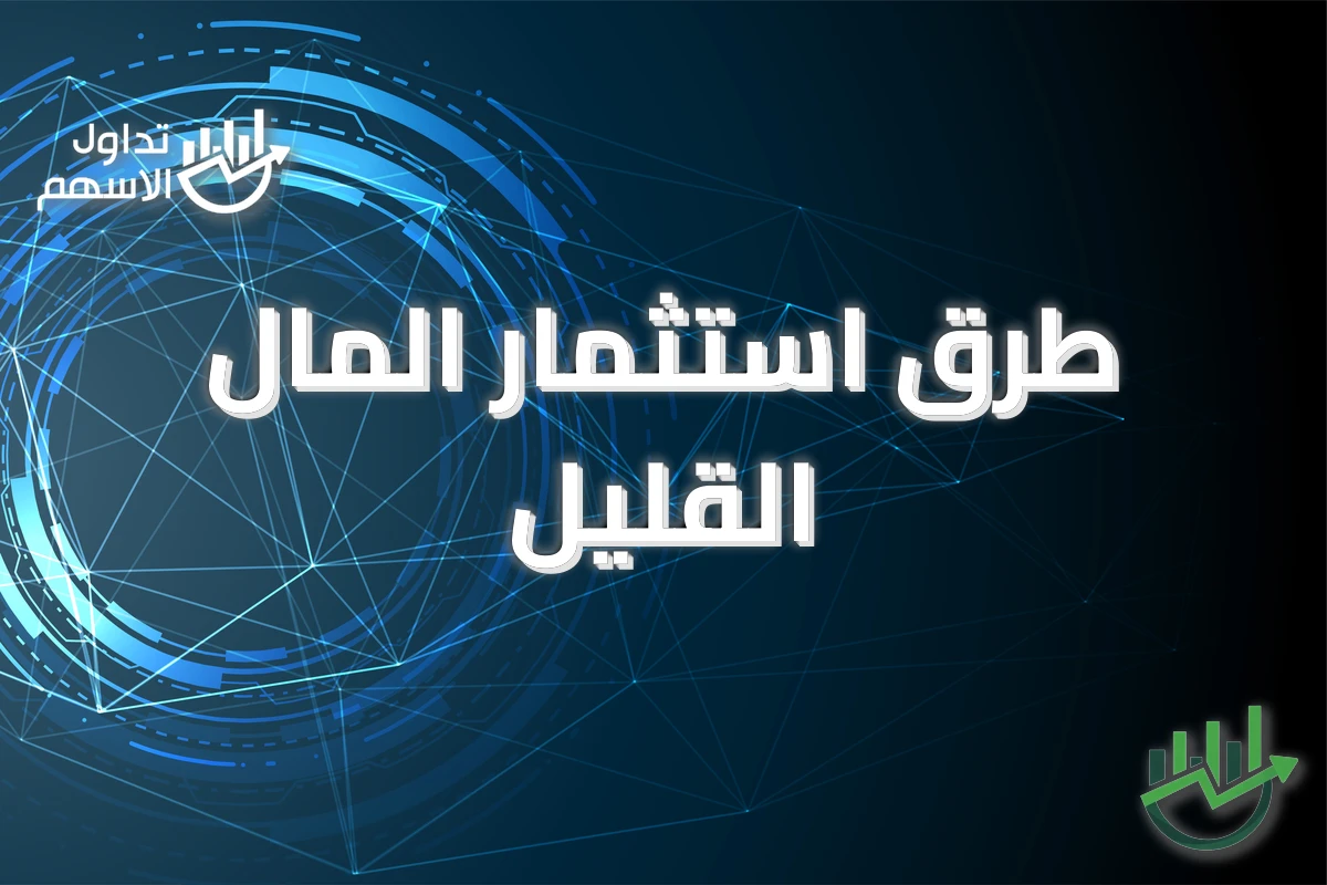 طرق استثمار المال القليل