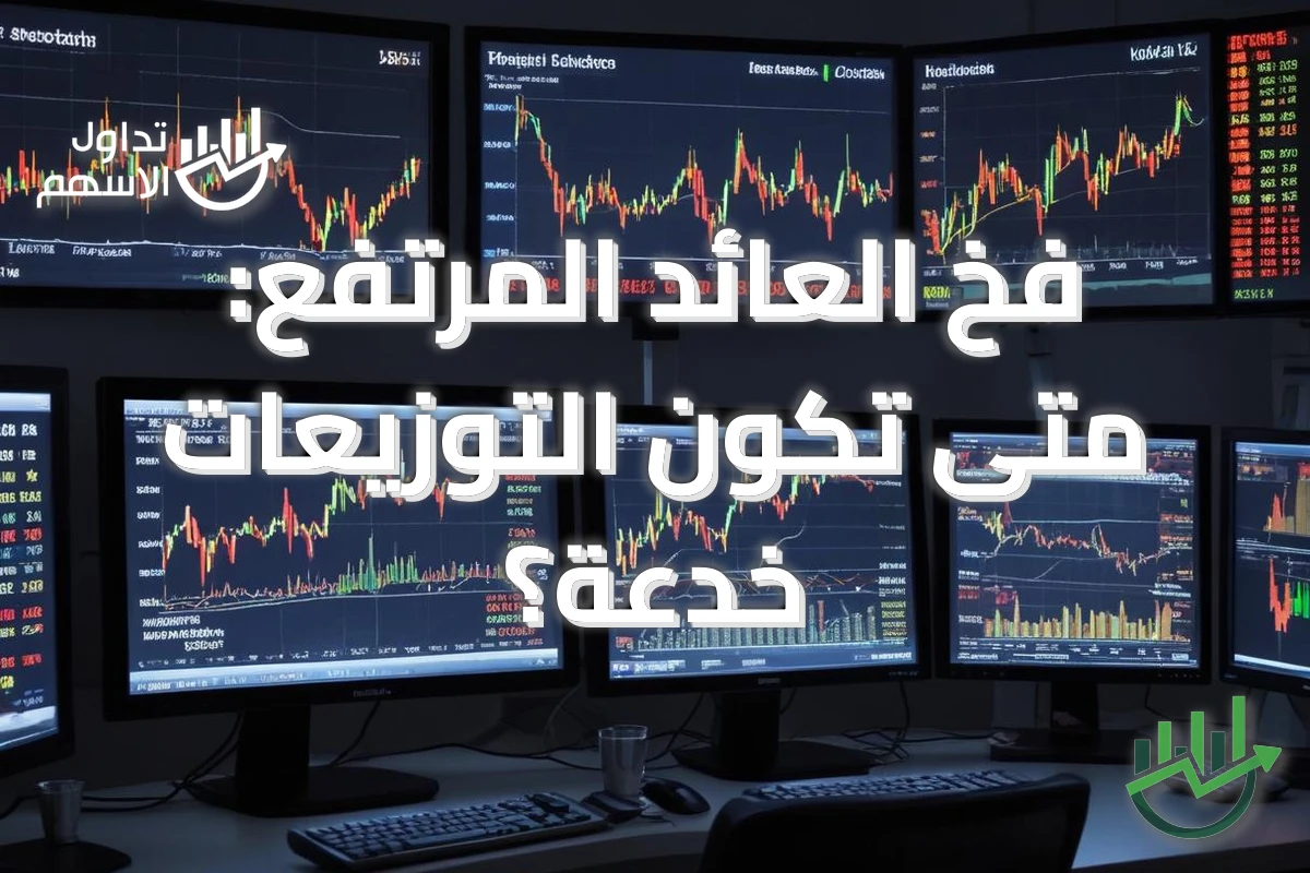 فخ العائد المرتفع: متى تكون التوزيعات خدعة؟